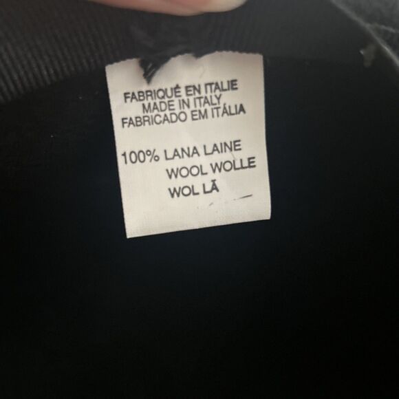 Vintage Saks 5th Avenue  Bowler Hat  Made in Italy 100% Wool main image 6